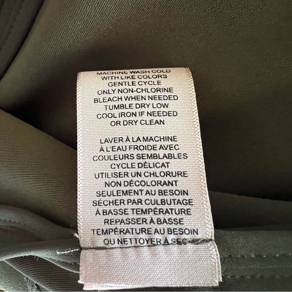 Philosophy Women's Olive Green Jacket Unlined Size S/P NWT - Picture 7 of 9